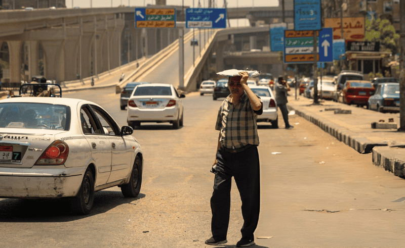 Hot & Humid Weather to Continue Across Egypt Through Friday