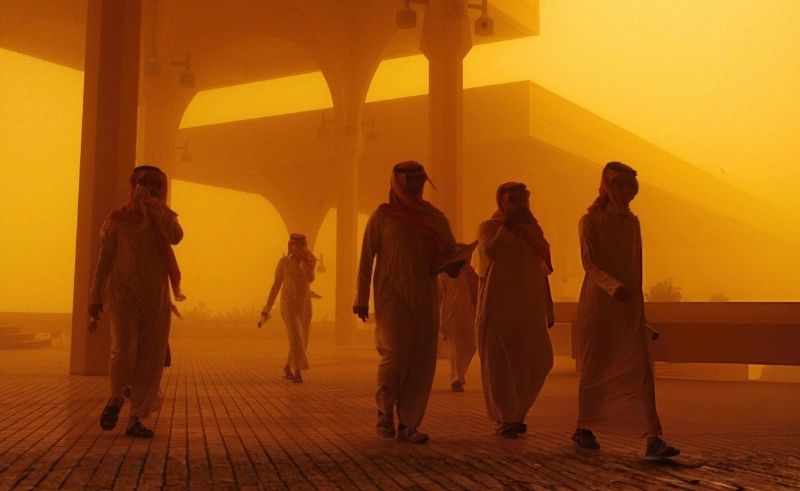 Dust-Raising Winds to Sweep Parts of Saudi Arabia Through July 11th