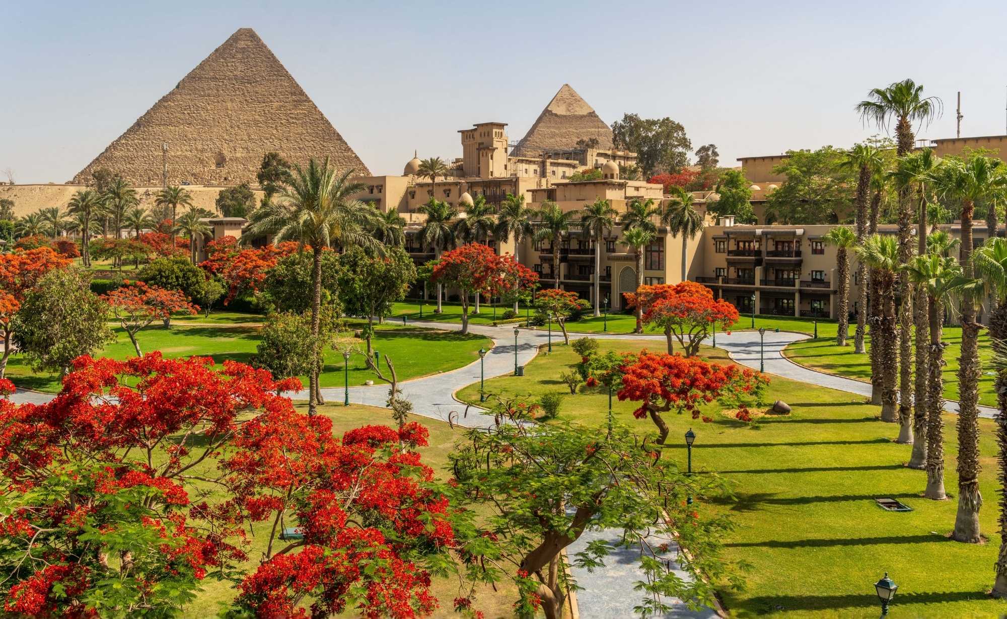 AD: Wake Up With Pyramids & a Pool at Marriott Mena House This Summer