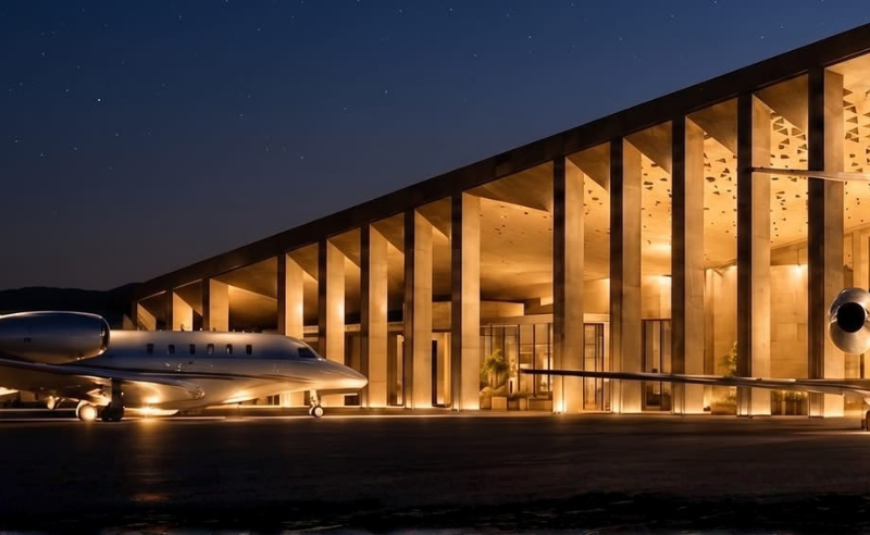 UAE's Modon Unveils an Ancient Egypt-Inspired Ras El Hekma Airport