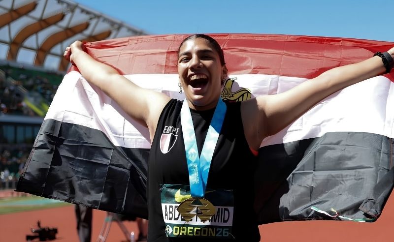 Aseel Osama Wins Historic Gold for Egypt at World U20 Championships