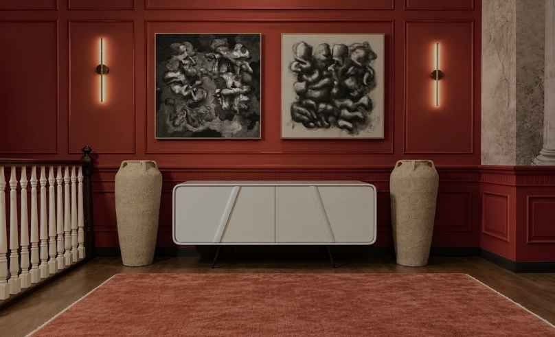 This Cairo Showroom is a Walk-In Portfolio for Three Design Houses