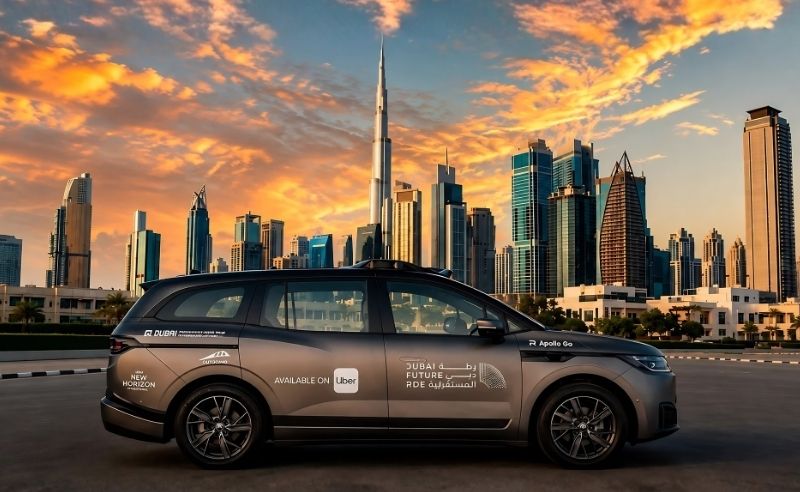 Chinese Tech Giant Baidu’s Driverless Apollo Go Joins Uber in Dubai