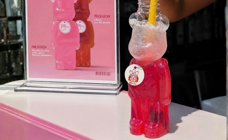 You Can Now Drink Your Electrolytes in Teddy Bear Form at Pink Palms