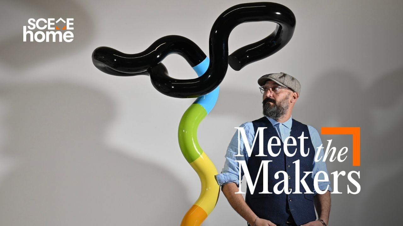 How Egypt’s Sam Shendi Turns Stainless Steel Into a Language of Colour