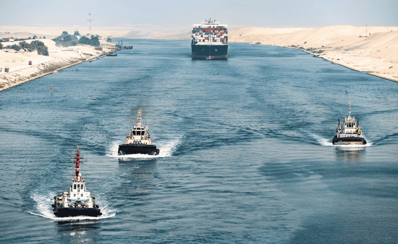 Suez Canal Revenues Rise 57% Year-on-Year in August 2026