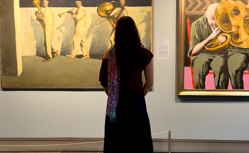 Inside Egyptian Modern Art Exhibit 'El Marsam' in Washington DC