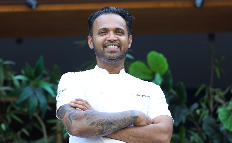 Larry Jayasekara's Leap from Cleaning Bins to Coconut Roti in Mayfair 