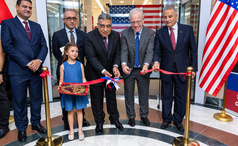 US Embassy Opens American Corner at Mansoura Public Library