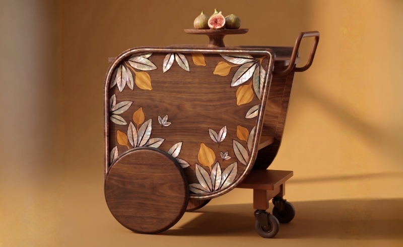 The Bar Cart That Put Studio Caramel on the Map