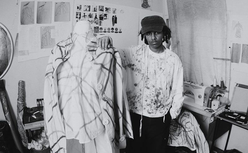 Eritrean Saudi Designer Abdulrahman Burhan Makes Clothes From Canvas