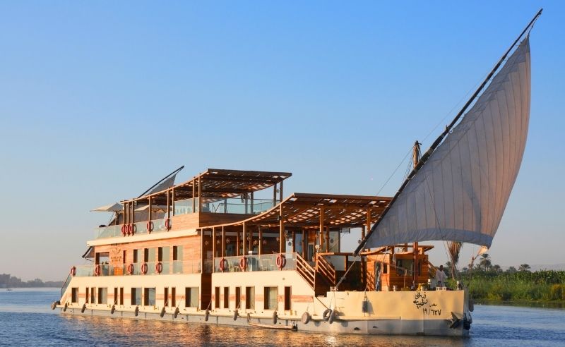 Egypt’s New Dahabiya Is Small & Sails Very, Very Slowly Down the Nile 