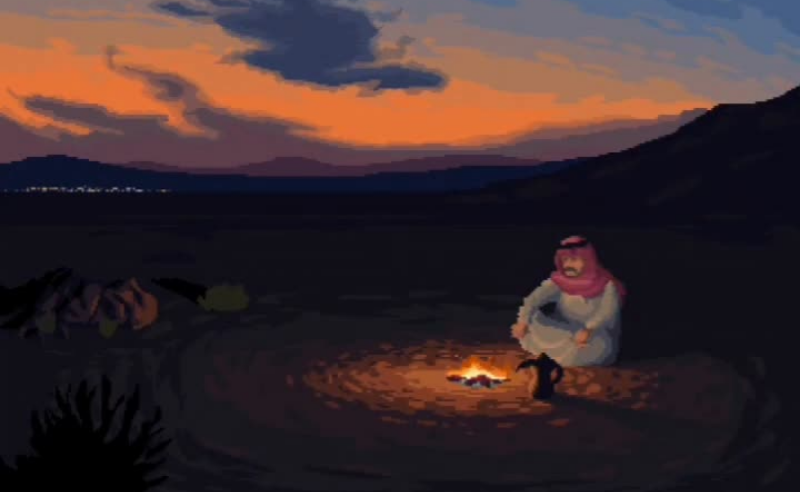 Naif Al Hidan Drew Almost Every Frame of a Saudi Platformer