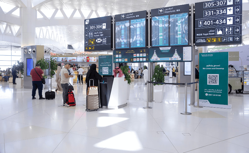 Riyadh Airport Reopens to Limited Domestic Flights Following Attacks