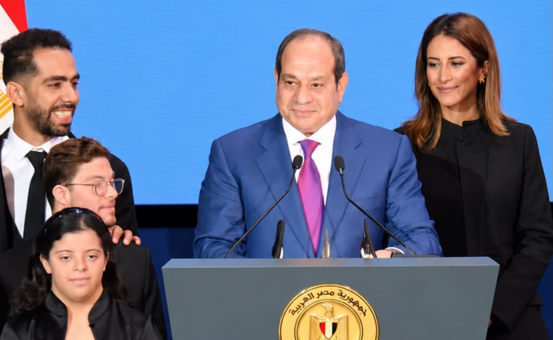El-Sisi Honours Helm & Disability Champions at Egypt Forum 2026