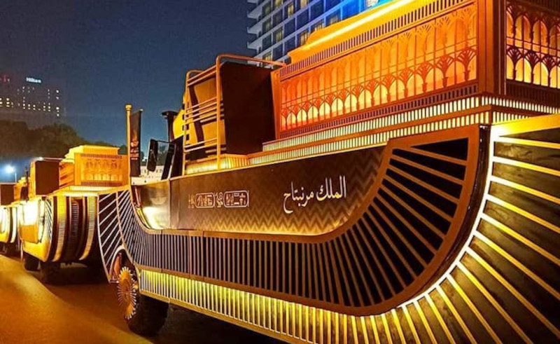 Pharaohs' Golden Parade to Be Broadcast Over 400 Channels Worldwide