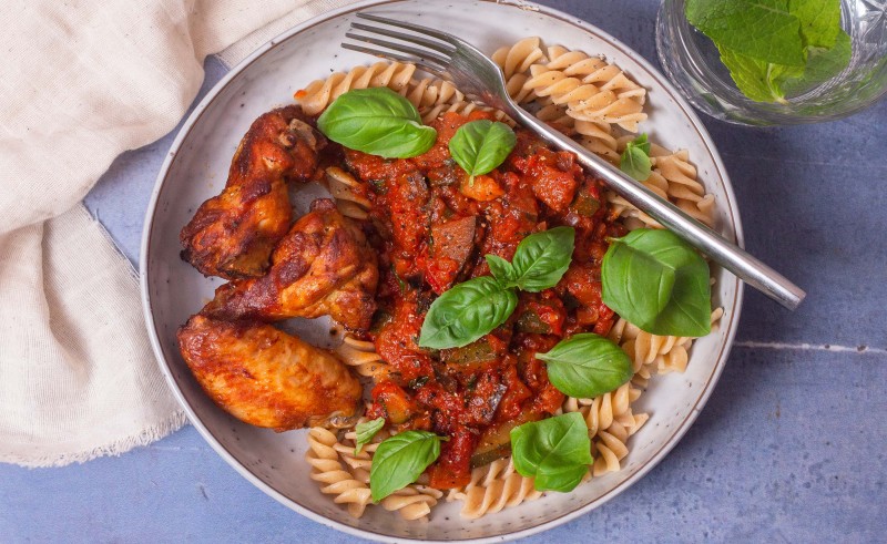 Pasta & Wings: The Sheikh Zayed Spot with No Time for Anything Else