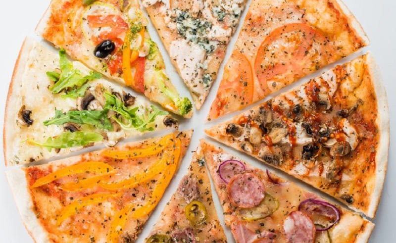 Pizza & Co Lets You Have Different Pizza Toppings on Each Slice