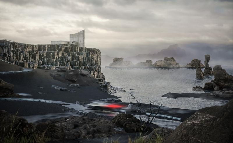 Egyptian Artist’s CG Architecture Tells Story of Isolation in Iceland