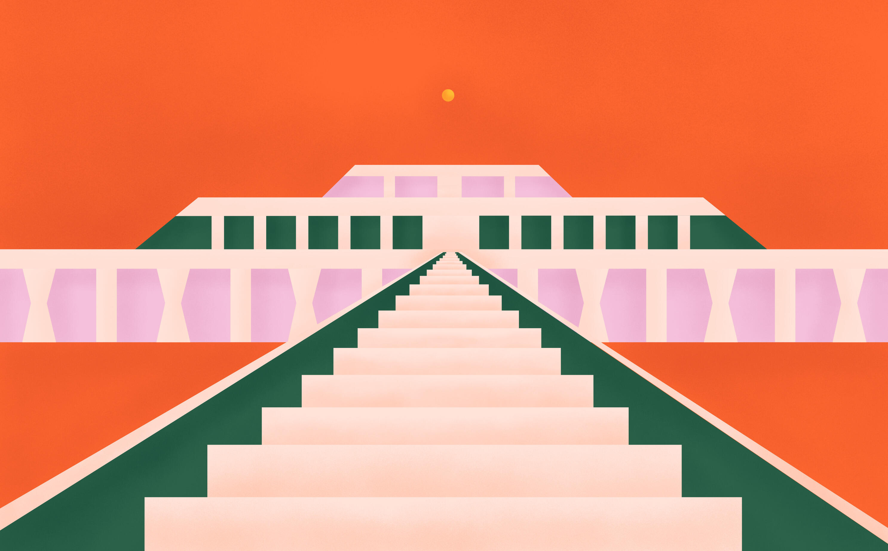 Fall in a Trance With These Abstract Artworks of Egyptian Monuments