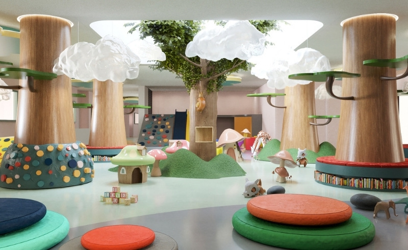 Studio Paradigm Brings Wonder & Colour to Intl. Kingdom School