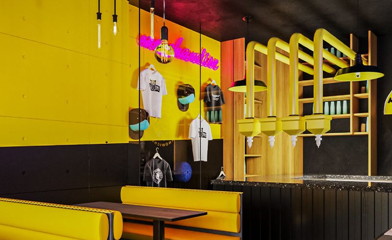 This New Cairo Burger Joint Serves Rainbow-Flavoured Buns
