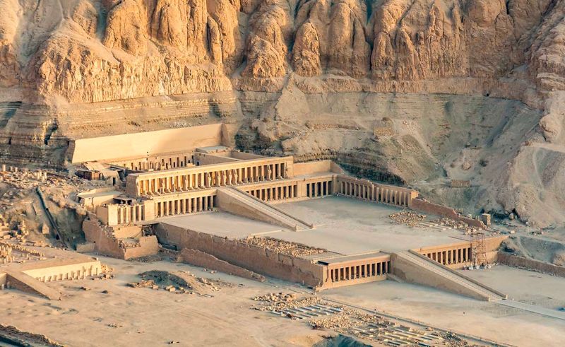 Adriatique & Cercle Host Electronic Music Event at Hatshepsut Temple 