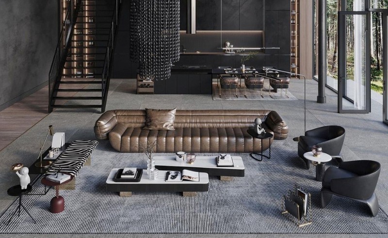 A Mesmerising Melange of Styles in ‘Loft In The Woods’ by Sarah Habib