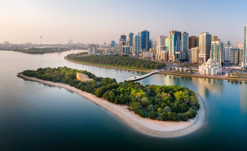 Al Hirah Beach is Sharjah's Newest Waterfront Luxury Destination