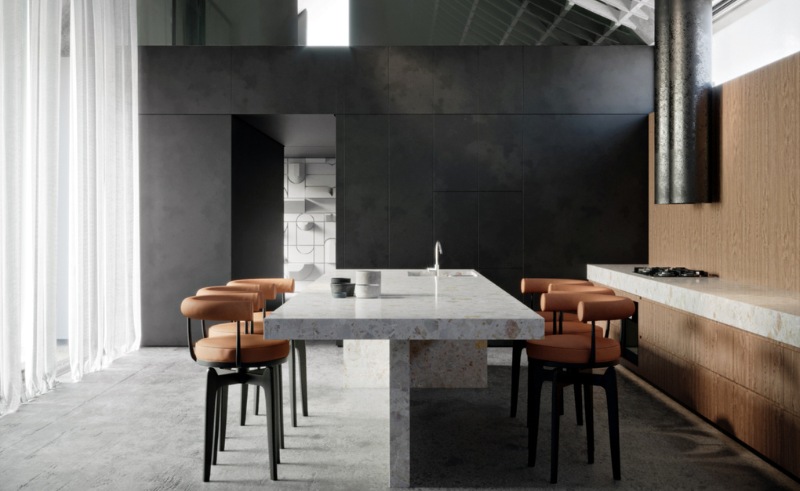 01 Iterations Conjures an Enlightening Recreation of This Coastal Home