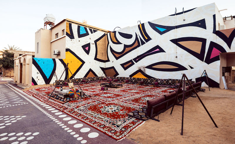 Dive Into a Kaleidoscope of Colour at Saudi’s AlUla Arts Festival