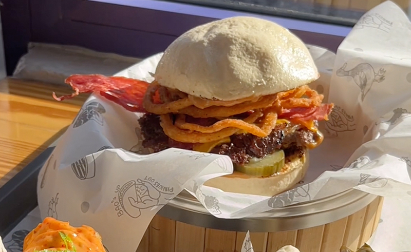 El Korba's Baogr Literally Makes Bao-Based Burgers!