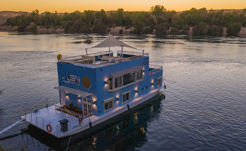 Aswan’s First Floating Boutique Hotel Celebrates Nubian Heritage