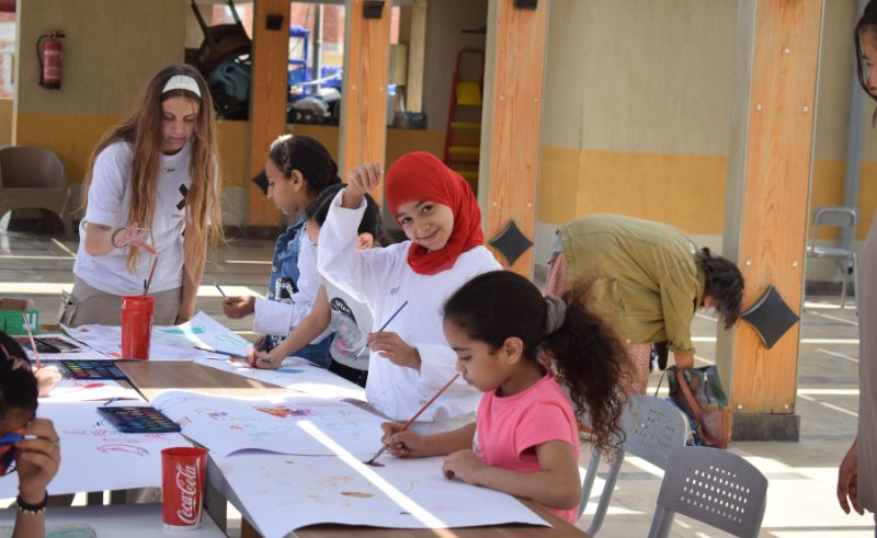 How Tamkeen is Empowering Underprivileged Children Through Art