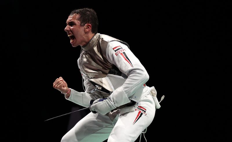 Egyptian Fencer Mohamed Hamza Wins Fencing World Cup in Mexico