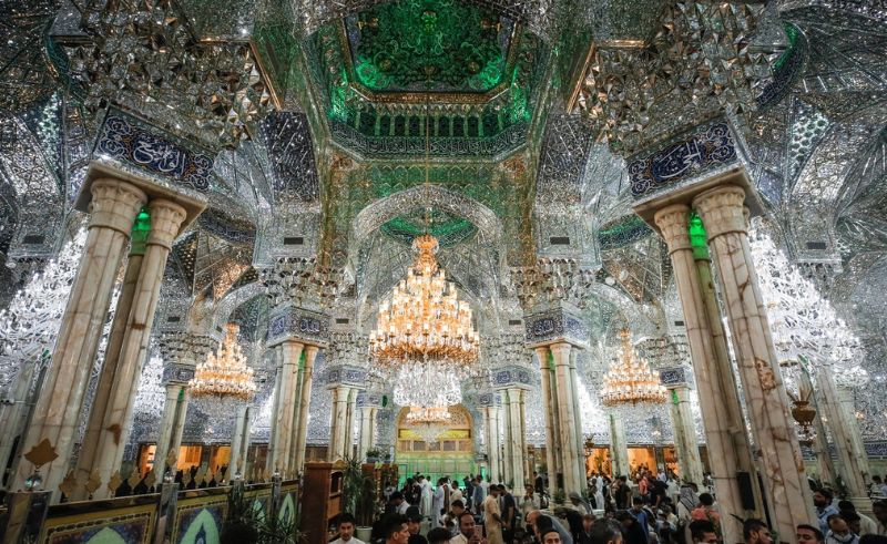A Peek Inside Imam Ali’s Majestic Shrine in Najaf, Iraq