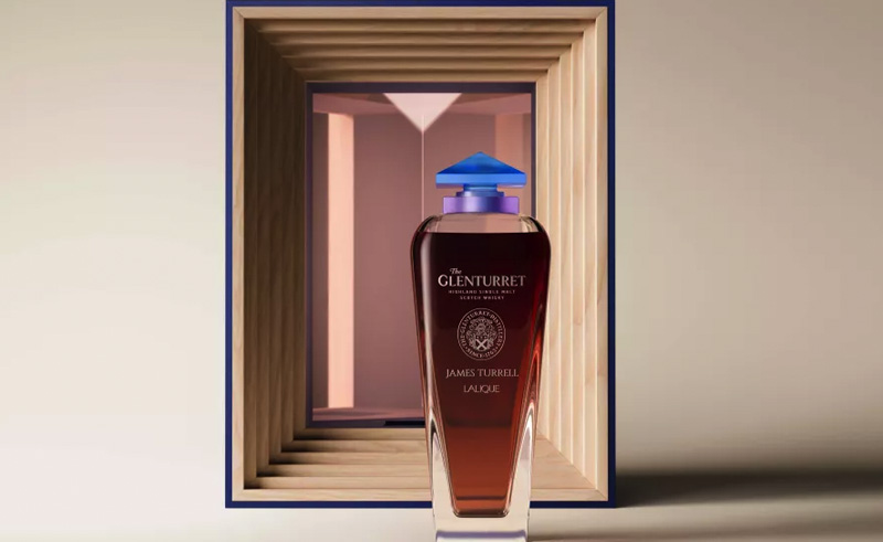 James Turrell Crafts Pyramid Decanter for Scotland’s Oldest Distillery