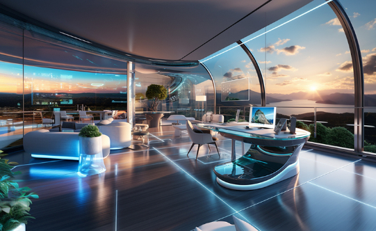 SODIC/Imagine Envisions Director Mark Hanna’s Holographic Glass Home