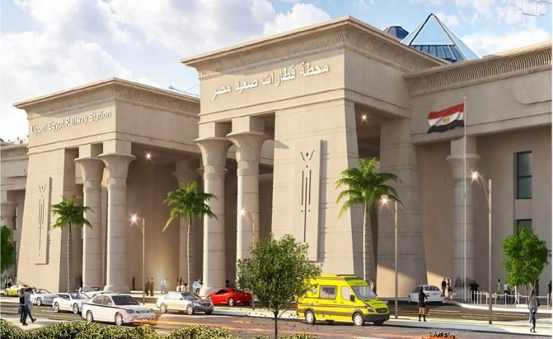 Giza’s New Bashteel Railway Station Nears Completion