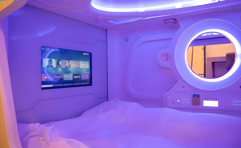 Riyadh's King Khalid International Airport Now Has Sleep Pods