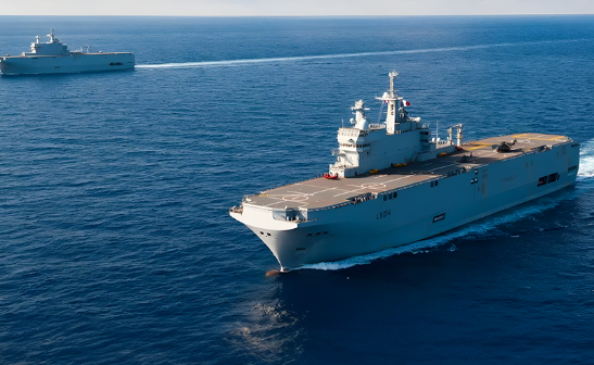 Mistral Battleship Sent From Egypt to Libya Will Act as Field Hospital