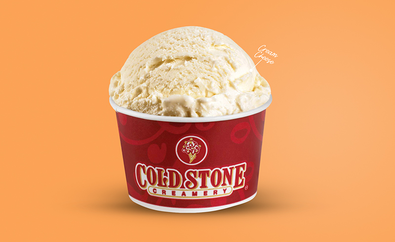 Kiri and Coldstone Creamery Collab on New Cream Cheese Ice Cream