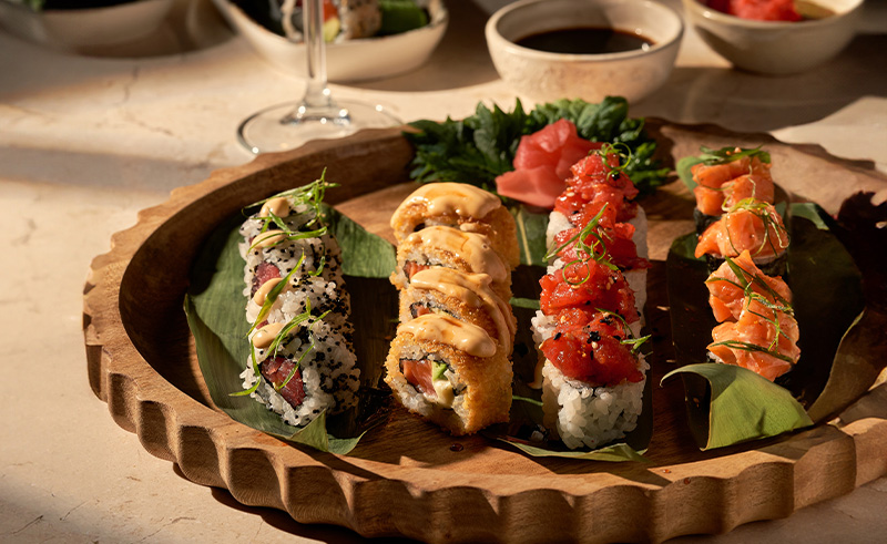 New Cairo’s buoy Introduces Japanese-Greek Fusion Sushi Menu