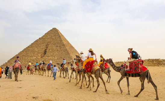 1.3 Million Tourists From 80 Countries Visited Egypt in October 2023