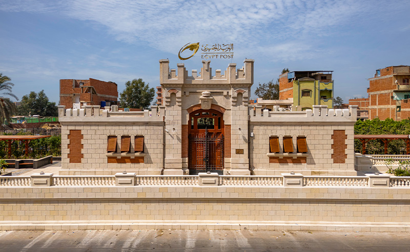 Historic King Fouad Train Station Restored as Post Office Building