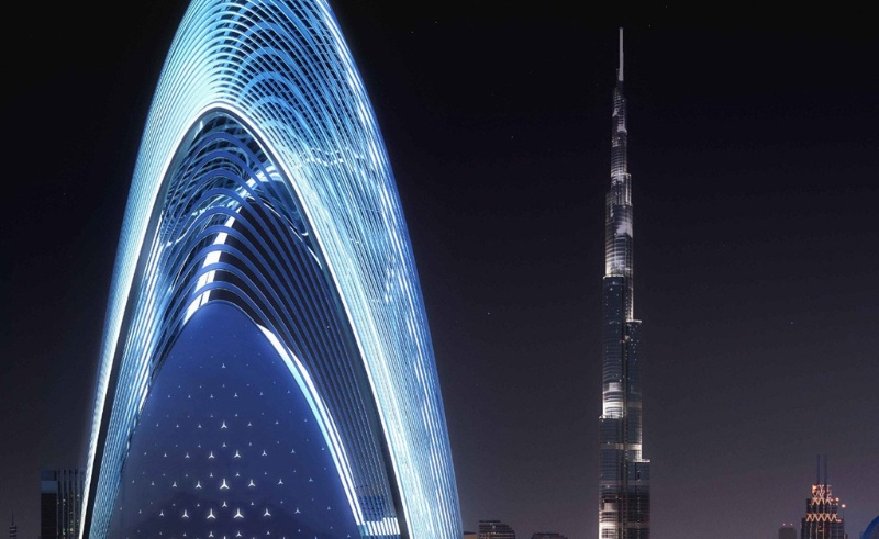 Mercedes-Benz Unveils Residential Skyscraper in Dubai