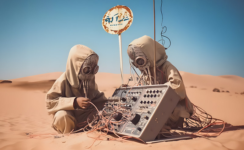 Sharake - The Syrian Duo Fusing Techno With Classical Arabic