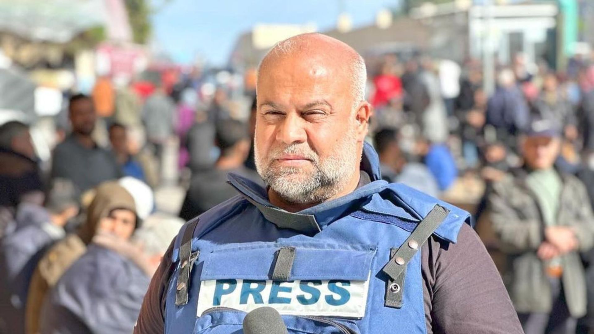 Palestinian Journalist Wael Al Dahdouh Enters Egypt Via Rafah