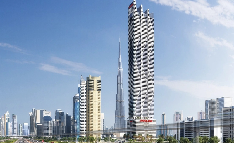 101-Floor Tower in Dubai Business Bay is Among World’s Tallest