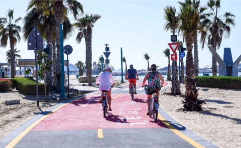 New Bike Paths Bring Dubai Closer to Its 1000 km Cycling Track Goal